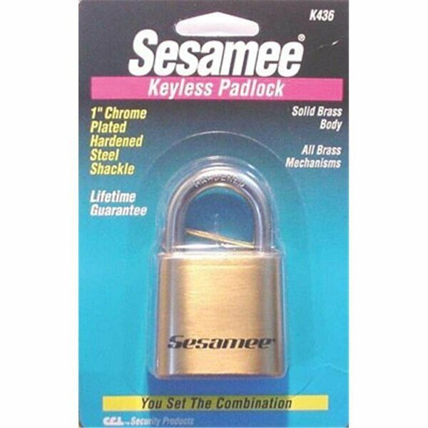 Sesamee Marine Padlock, Ccl, Mfr#: 197-K0436