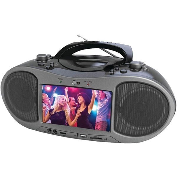 Bluetooth DVD Player, Gray - 7 in., Standard10, Mfr#: ST114311
