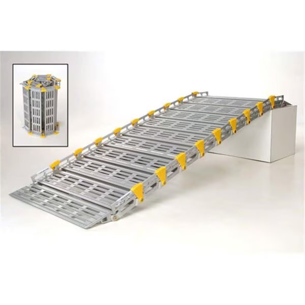 Roll-A-Ramp A12608A19 Wide Ramp  9 Ft Long x 26 Inch, Roll-A-Ramp, Mfr#: A12608A19