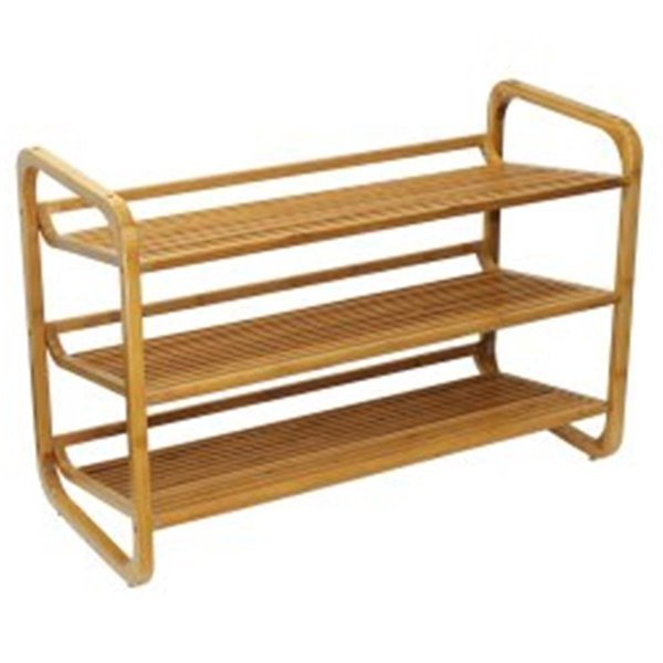 Oceanstar SR1231 Bamboo Shoe Rack - 3 Tier, Oceanstar, Mfr#: SR1231