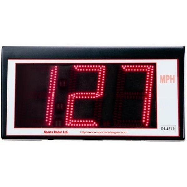 Sports Radar DL431-R 3 Digit Red Led Display; 4 In, Sports Radar, Mfr#: DL431-R