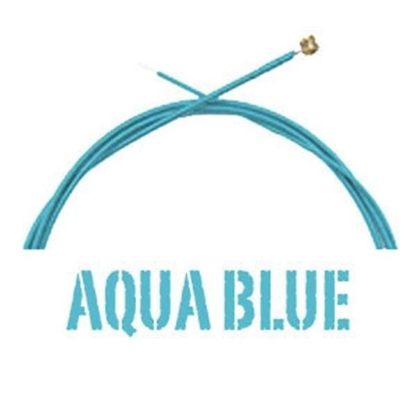 Aurora AURAQ50-110 Standard 50-110 Gauge Bass Guitar Strings; Aqua, Aurora, Mfr#: AURAQ50-110