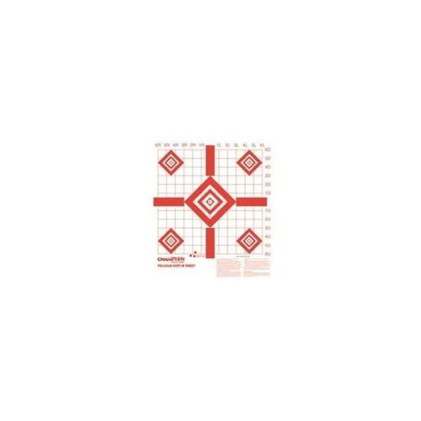 Champion CHPN-47388 16 in. x 16 in. Redfield Style Sight In Targets, Champion, Mfr#: TGCHPN-47388