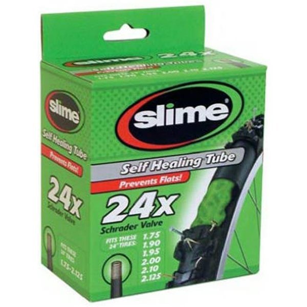 Slime 30047 24 x 1.5 x 1.75 in. Slime Pre-Filled Bicycle Tire Sealant, Slime, Mfr#: 737197