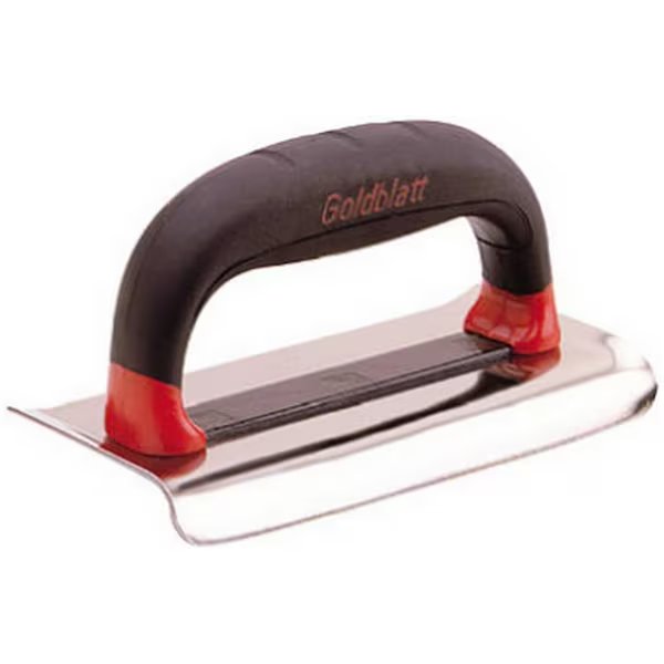 G06235 6 x 3.25 R in. x 0.37 L in. Heavy Duty Stainless Steel Edger