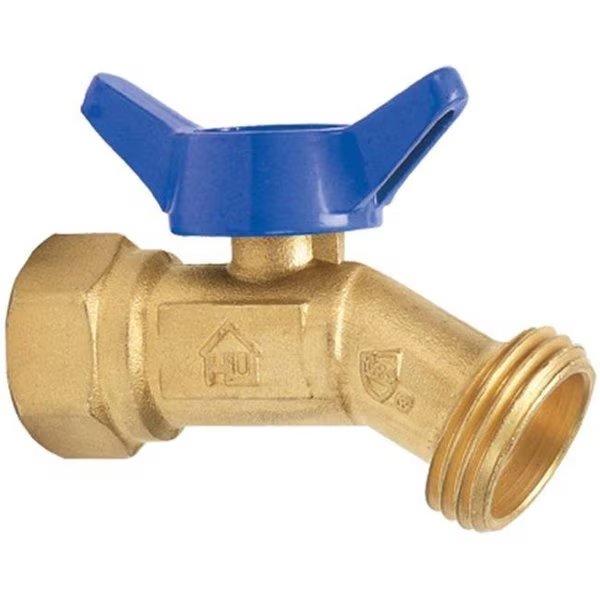Homewerks VHNQTRB4B 0.75 in. Female Iron Pipe No Kink Hose Bibb, Homewerks, Mfr#: 566693