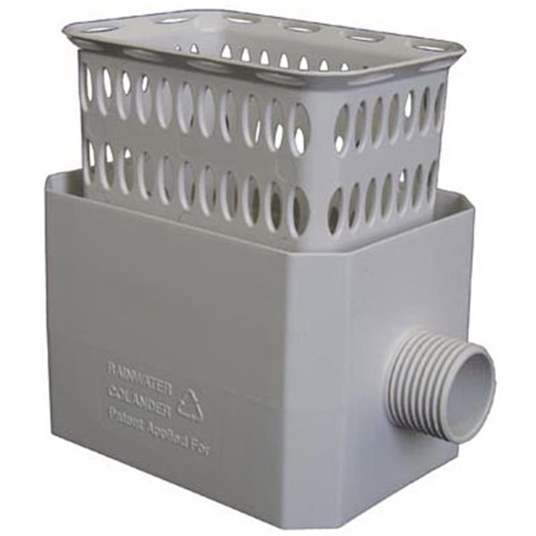 37043 3 x 4 in. Rainwater Colander - White, Swivel Pro Series, Mfr#: SW830657