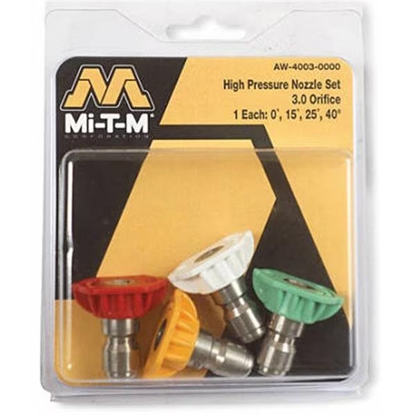Mi-T-M AW-4045-0000 4.5 Orifice; High Pressure Spray Nozzle; Pack 4, Mi-T-M, Mfr#: 121175