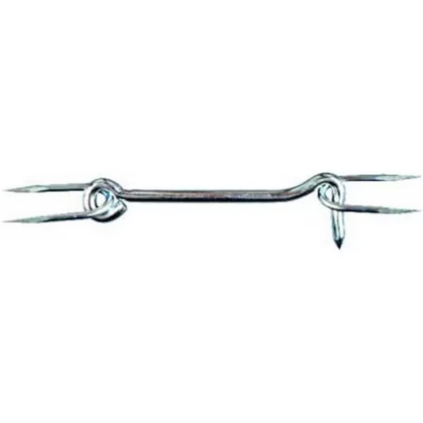 N122-242 6 in. Zinc Heavy Gate Hook & Staple, Eat-In, Mfr#: EA569471