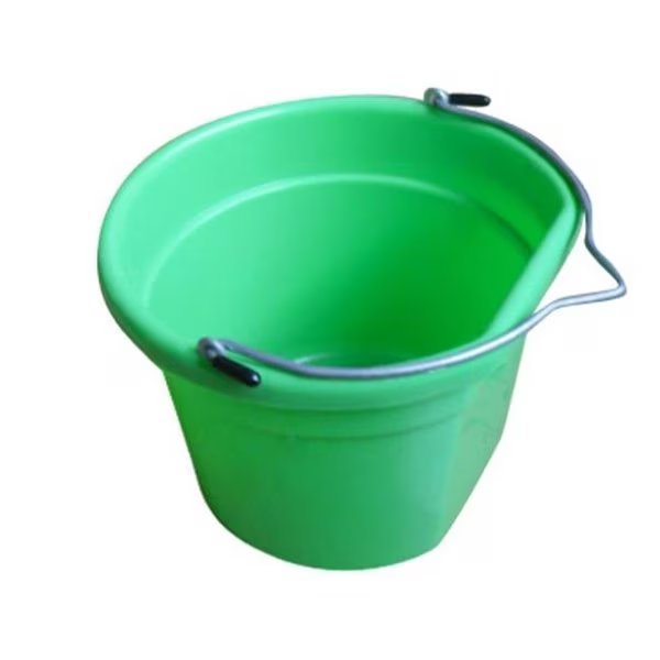 Master Rancher MR8QP-FSB-GRN 8 Quart Green Flat Bucket, Master Rancher, Mfr#: 175915