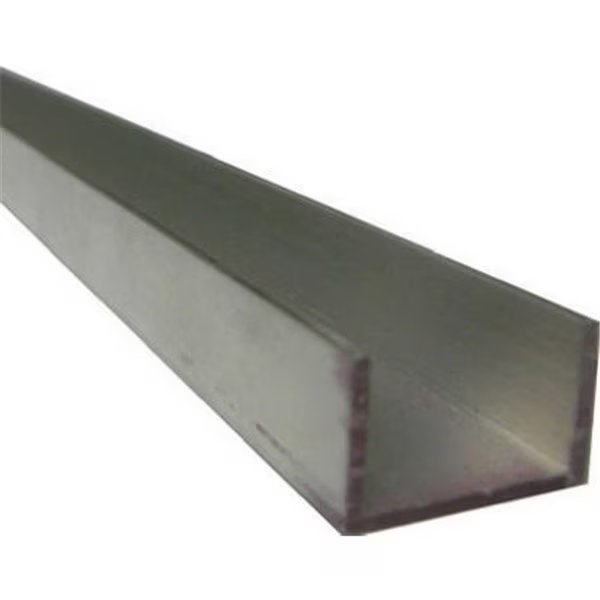 Boltmaster 11378 0.37 x 48 in. Aluminium Trim Channel, Steelworks, Mfr#: 607572