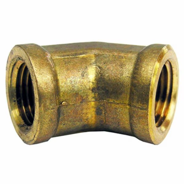 0.375 x 0.375 Female Pipe 45 Elbow, Ips, Mfr#: 208170