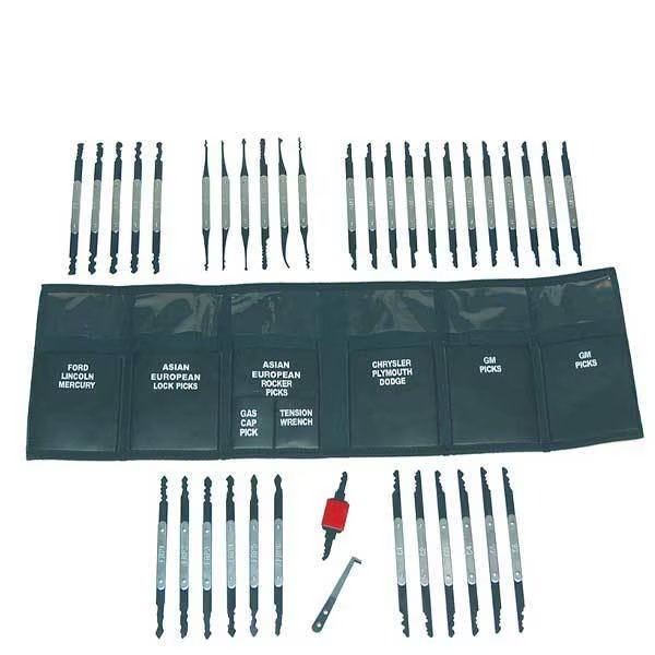 LTI TOOLS: Grand Master Lock Pick Set(280, 290, 300, 310, 320, 330, 106), Lti Tools, Mfr#: LTI-620
