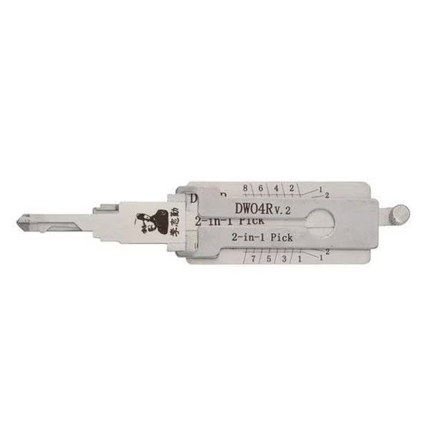ORIGINAL LISHI: GM 2 In 1 Pick And Decoder DWO4R/DWO5R, Original Lishi, Mfr#: OLS-DWO4R-AG