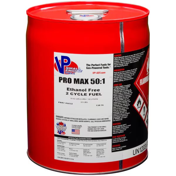 ProMax 50:1 (97 Octane) Premixed Small Engine Fuel 5 Gallon Pail, Vp Racing Fuels, Mfr#: 6832