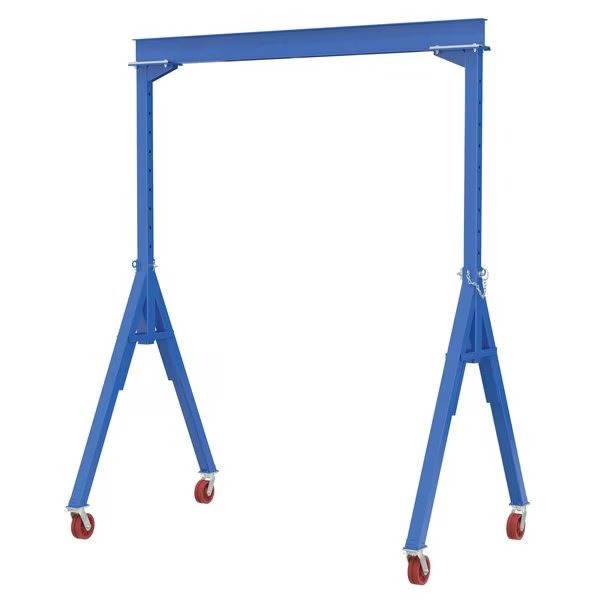 Steel Gantry Crane 15'x10' Iron 6K, Vestil, Mfr#: AHS-6-15-10-VG
