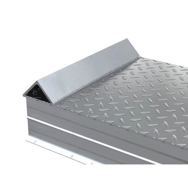 ALUM TREAD WHL RISER W/ ROLL OF GUARD 48X18X6, Vestil, Mfr#: ATWR-ROG-18-6-48
