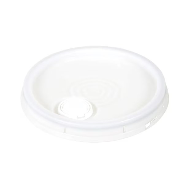 Spout Top with Tear Tab for Sizes 3-1/2, 5 and 6 Gal, Natural, Vestil, Mfr#: LID-54-PNST