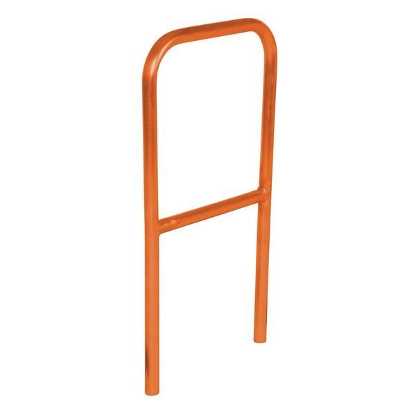 STEEL PIPE SAFETY RAILING 24 IN LENGTH ORANGE, Vestil, Mfr#: VDKR-2-OR