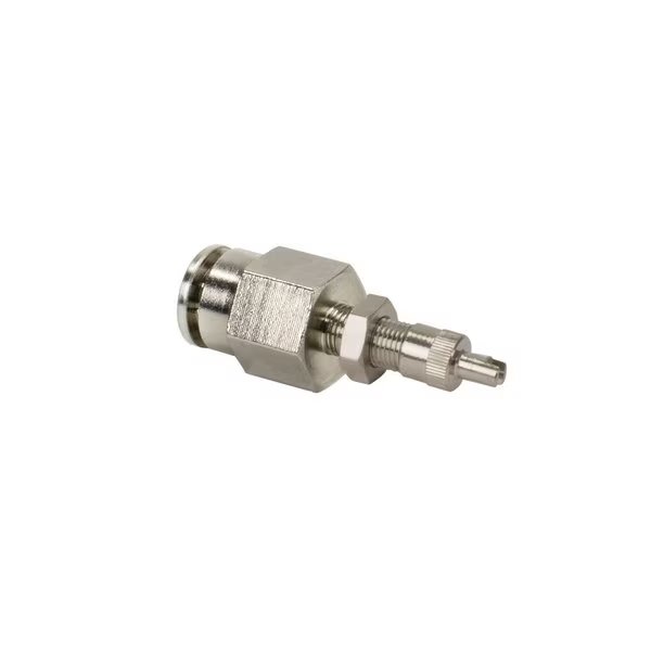 DOT Inflation Valve (For 3/8" Air Line) PTC Style, Nickel Plated, PK 10, Viair, Mfr#: 13890-BP