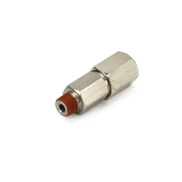 Check Valve, 1/8"M to 1/8"F, NPT, OD 16mm, Viair, Mfr#: 92824