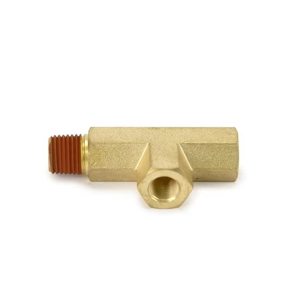 T-Fitting, 1/4"M x 1/8"F x 1/4"F, NPT, Viair, Mfr#: 92846
