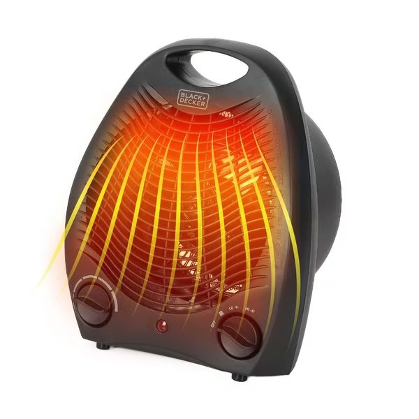 1,500-Watt Personal Desktop Heater, Black, Black & Decker, Mfr#: BHD101B