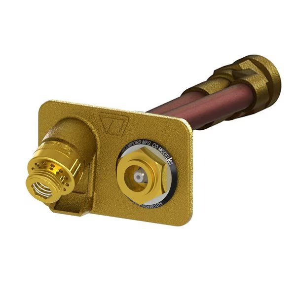 3/4 in. FPT x 8 in. Freezeless Brass Anti-Siphon Wall Hyd, Woodford Mfg, Mfr#: 65P-8-BR