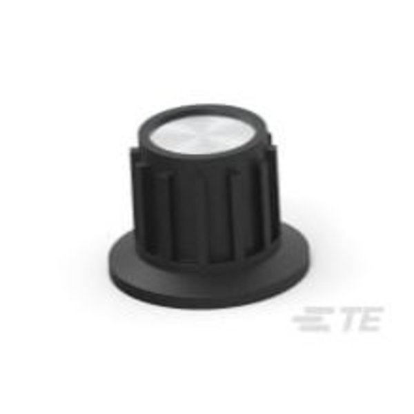 PKA50B1/4=KNOB PLASTIC 1/4  SH, Te Connectivity, Mfr#: 1-1437624-0