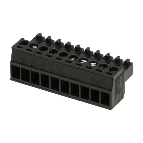 Pluggable Terminal Blocks Euro 3.5Mm Hor Plug 10 Circuits, Molex, Mfr#: 395000010