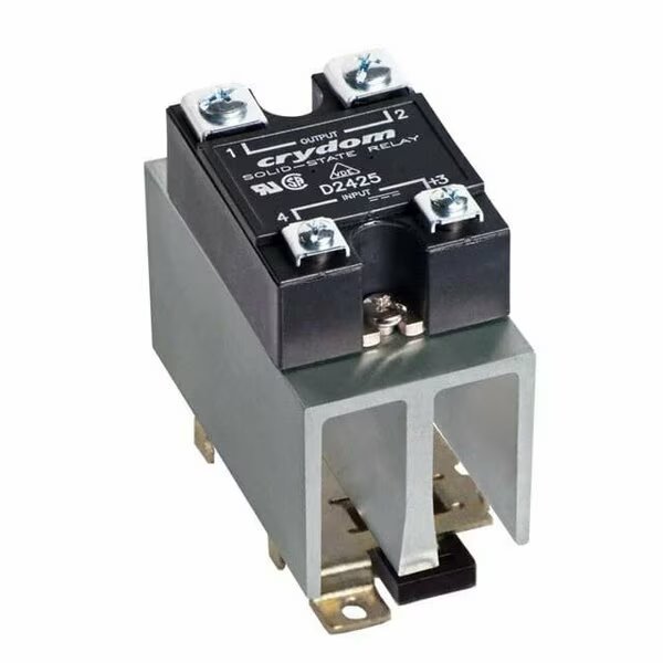 Heat Sinks 20A/660V Dc Input Zc Ssr Mounted Heatsink, Crydom, Mfr#: HS351DR-HD6025