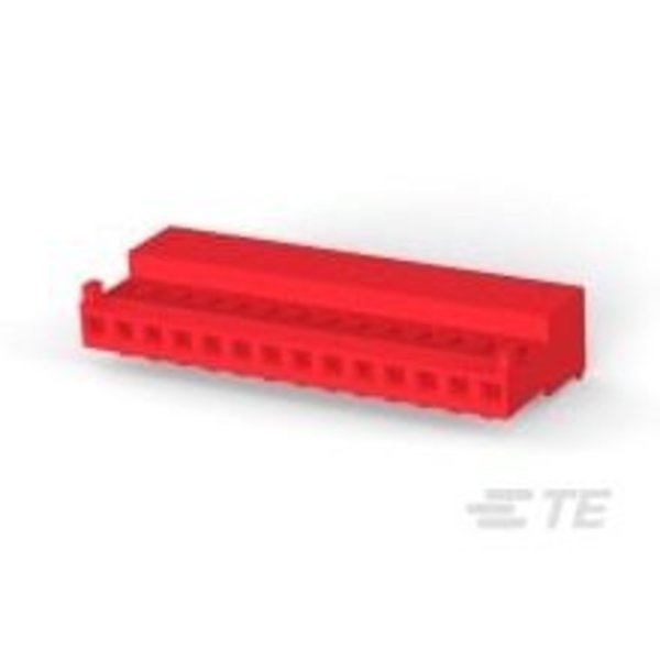 14P MTA100 CONN ASSY POL RIB, Te Connectivity, Mfr#: 4-643813-4