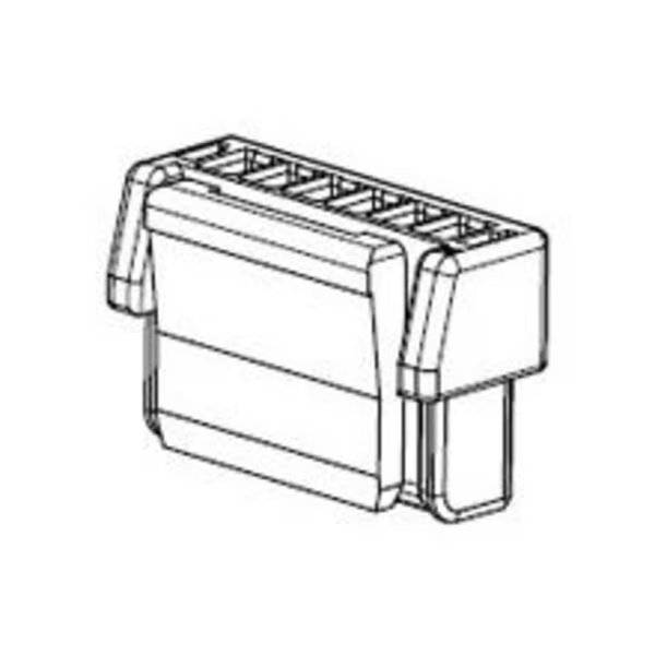 Headers & Wire Housings 1.25 W/B Single Rec Hsg 09P, Molex, Mfr#: 5041930900