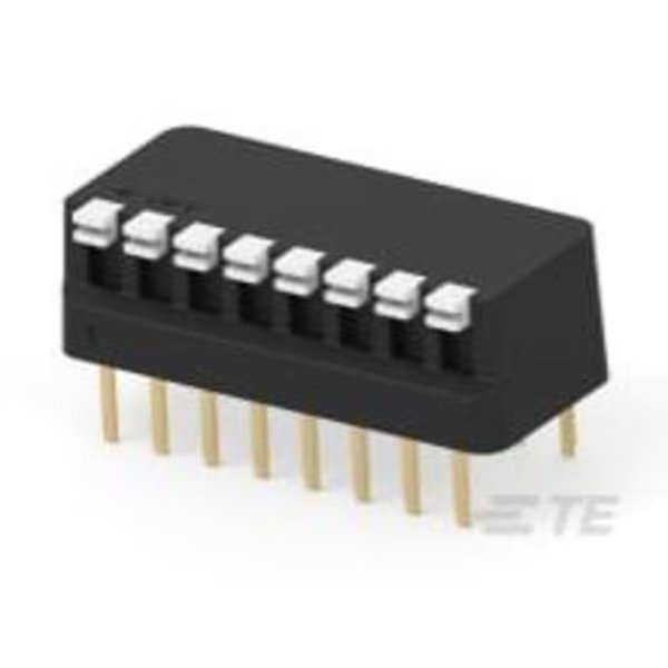 RIGHT ANGLE DIP SW 8 P SEALED, Te Connectivity, Mfr#: 5435802-9