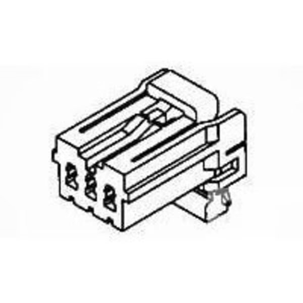 070 MLC W-W PLUG HSG 6P BLUE, Te Connectivity, Mfr#: 174923-5