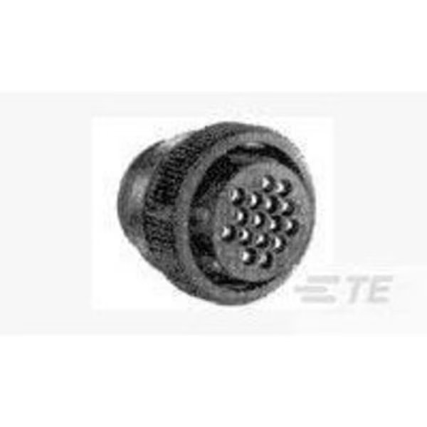 Standard Circular Connector Plug 24 Position Shell Size 23, Te Connectivity, Mfr#: 206837-1