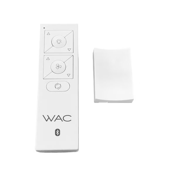 6-Speed Ceiling Fan Wireless Bluetooth Remote Control Wall Cradle in White, Wac, Mfr#: RC20