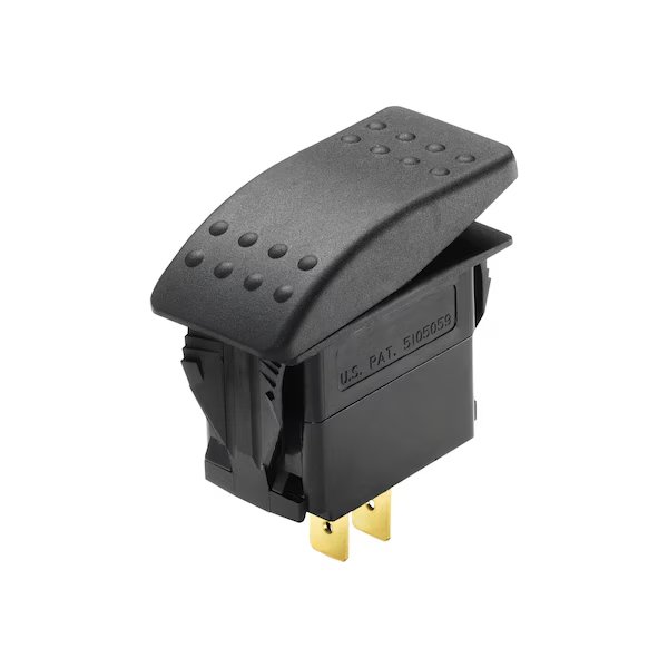 Contura Switch - Polycarbonate, Whitecap Marine Hardware, Mfr#: S-7059C