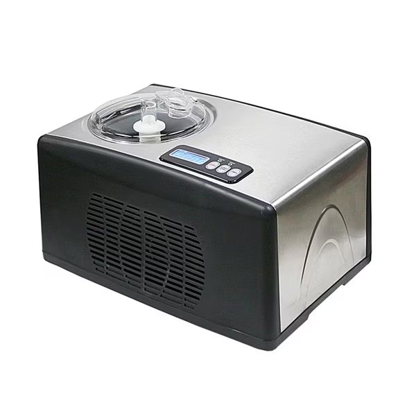 Ice Cream Maker, Stainless Steel, Overall Height - Ice Machines: 10, Whynter, Mfr#: ICM-15LS