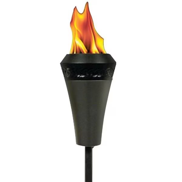 Flame Torch, 66 in H, Metal, Tiki, Mfr#: 1111033