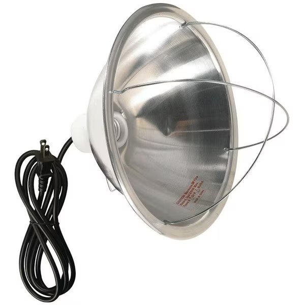 0 Brooder Heat Lamp, Aluminum, Cci, Mfr#: 165