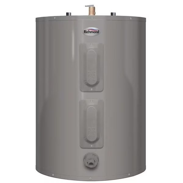 Essential Series Electric Water Heater, 240 V, 4500 W, 40 gal Tank, 092 Energy Efficiency, Richmond, Mfr#: 6ES40-D
