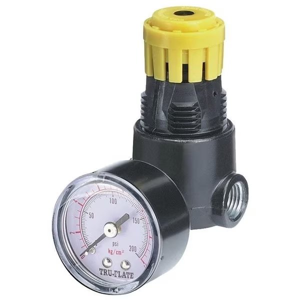 Air Line Regulator, Polycarbonate, Tru-Flate, Mfr#: 24-444