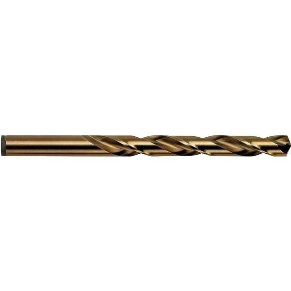 Jobber Drill Bit, 716 in Dia, 512 in OAL, Spiral Flute, 716 in Dia Shank, Cylinder Shank, Irwin, Mfr#: 63128