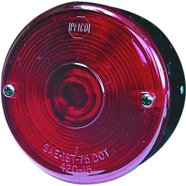 Tail Light, Incandescent Lamp, Black Lamp, Pm Company, Mfr#: V428S