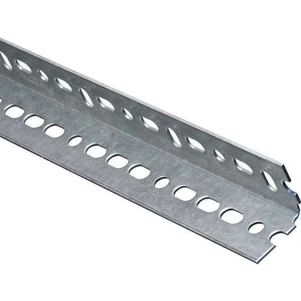 4020BC Series Slotted Angle Stock, 112 in L Leg, 48 in L, 14 ga Thick, Steel, Galvanized, Stanley, Mfr#: N180-083