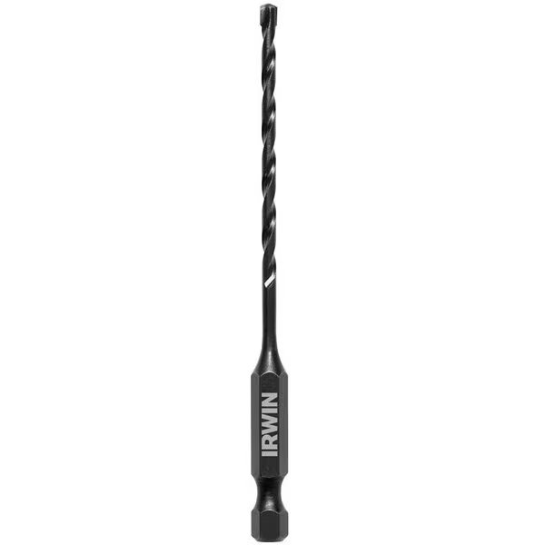 Impact Drill Bit, 18 in Dia, 4 in OAL, 1Flute, 14 in Dia Shank, Hex Shank, Irwin, Mfr#: 1870541