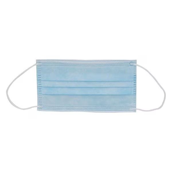 SM88 Face Mask, OneSize, 3Layer, Blue, Elastic Ear Loop Fastening, Exclusively Orgill, Mfr#: WGBZ01-50
