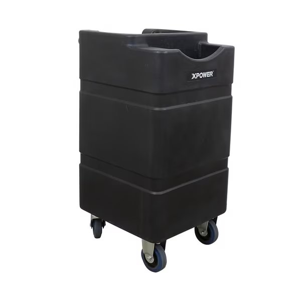 XPOWER’s WT-90 Mobile Water Reservoir Tank for misting fans provides a large volume of water on wheels for convenient cooling all day long., Xpower, Mfr#: WT-90
