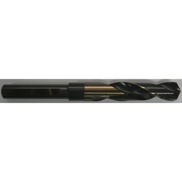 Hss(M2) 118 Degree Split Point 3 Flat Gold & Black S & D Drill, Yg-1 Tool Co, Mfr#: D1191055
